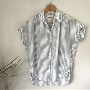 Madewell Striped Button Blouse
